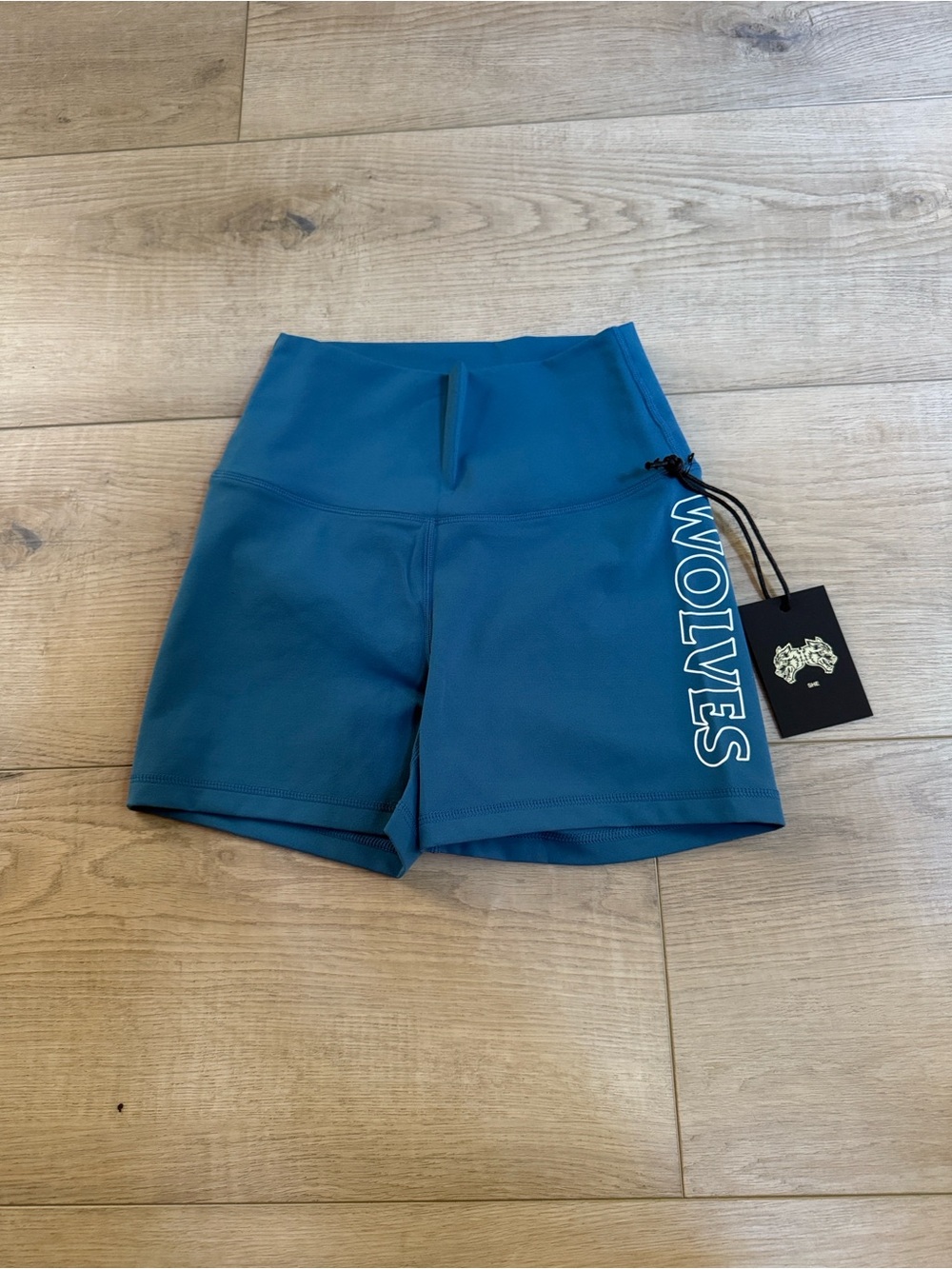 Darc Sport Teal High-Waist Women’s Athletic Shorts